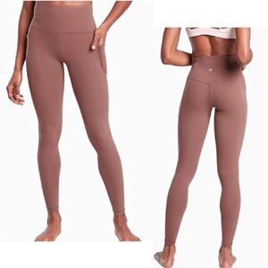 ⭐️ATHLETA Salutation Stash Pocket II Tight 3X in Spiced Cabernet NWOT⭐️